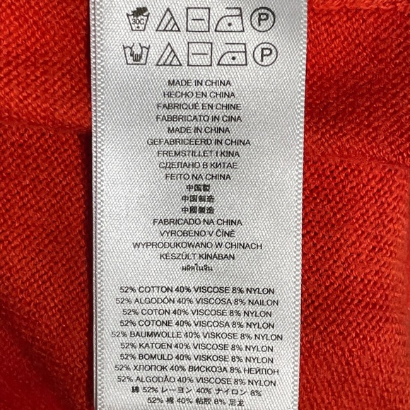 MICHAEL Michael Kors Drop Fringe Cardigan Sz L - Picture 10 of 10